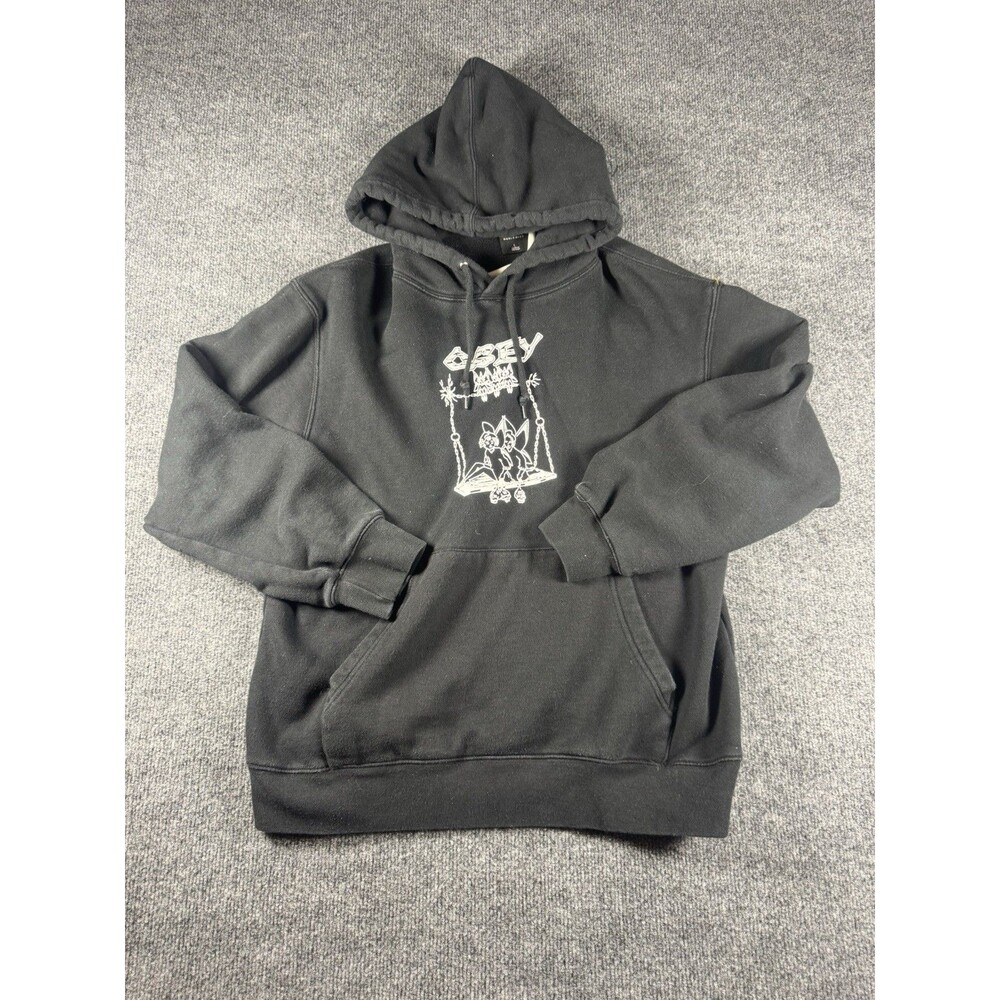 OBEY Hoodie Sweatshirt Adult Large Death Fairy Limited Drop
